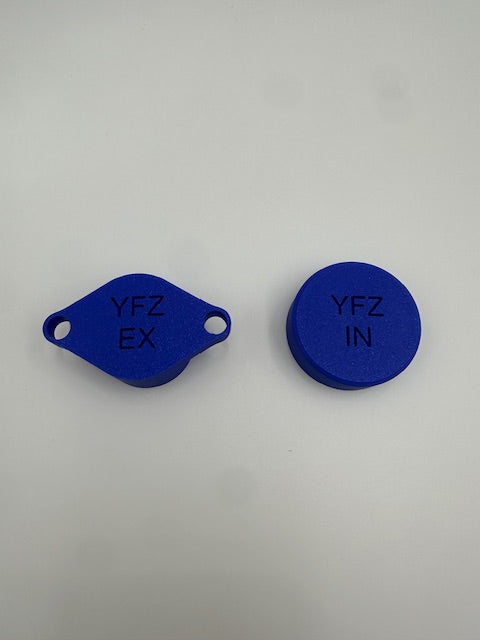 04-05 YFZ 450 Carb Head Service Caps