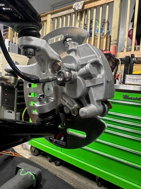 Yamaha YFZR 450 Brake Rotor Guard